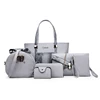 Hot Sale China Factory Price ladies Wallet Purse 5 Pieces Women Handbag Set
