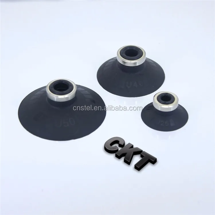 Smc 250mm Pvc Vacuum Industrial Suction Cup / Mini Plastic Suction Pad