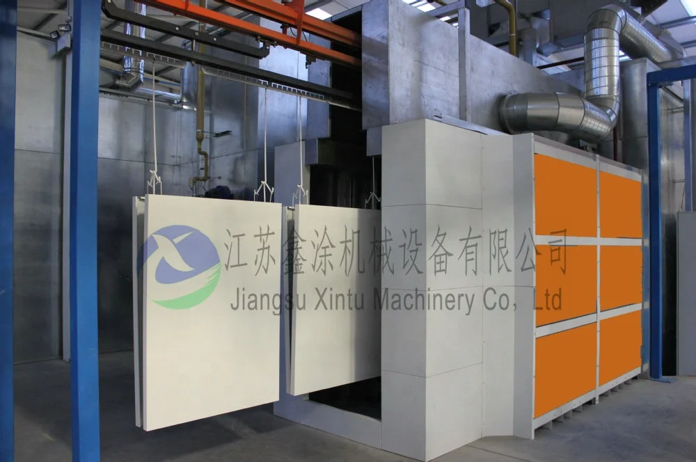 Powder coating line 18