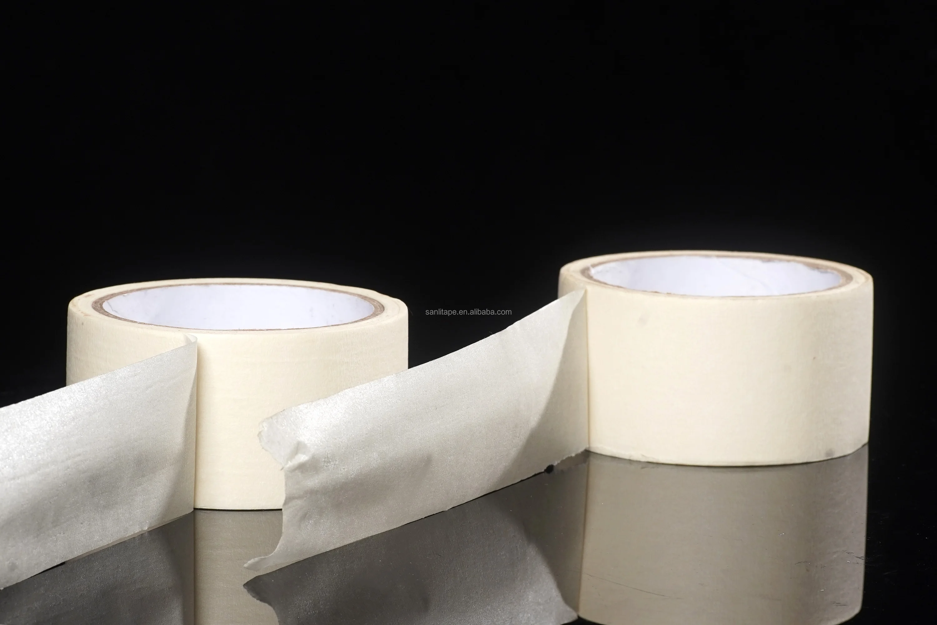 免费样品有竞争力的价格美纹纸胶带超大卷白色美纹纸胶带 sgs oem