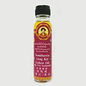 Somthawin (Ang Ki) Yellow Oil, Each One Is 0.82 Oz. (Pack of 12)
