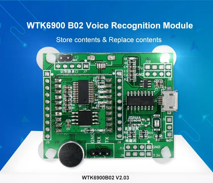 Water Kettle Speech Control Voice Recognition Sound Module