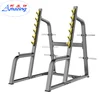 Guangzhou gym fitness equipment manufacturer Half squat power rack professional body building strength training AMA-9902B
