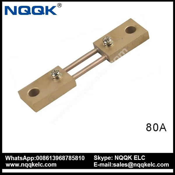 4 FL-TS India type 80A 50mV 60mV DC Electric current Shunt Resistors for Amp Panel Meter Currect Monitor.jpg