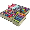 4 Set Drawer Dividers Box Underwear Bra Organizer Storage