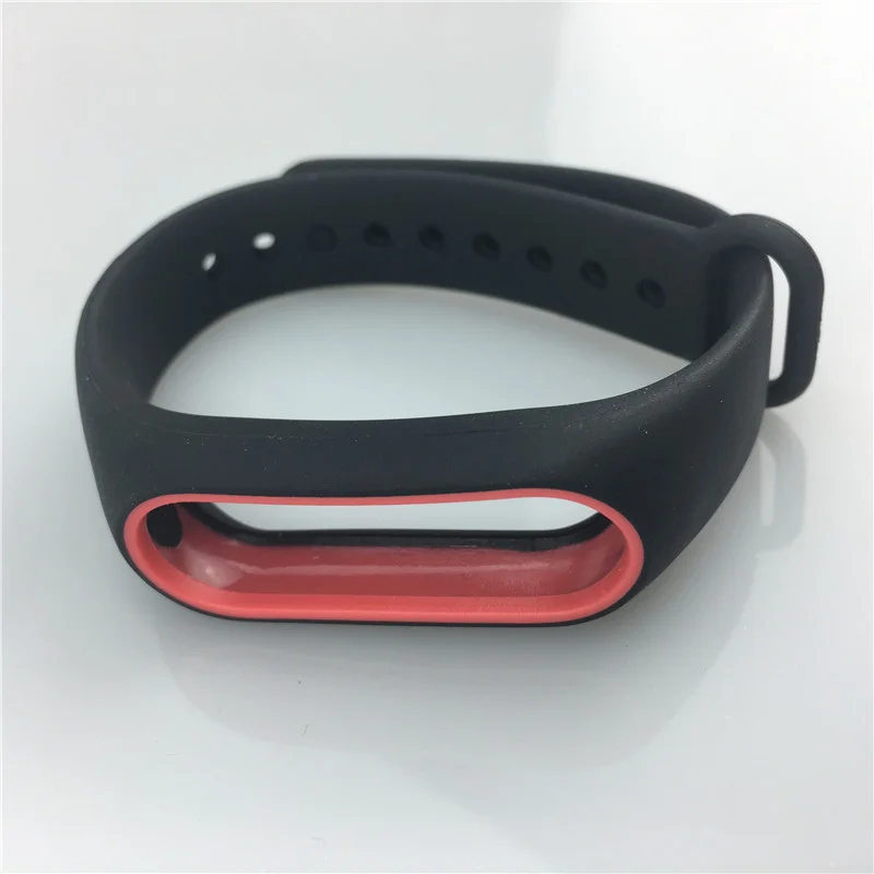 Colorful Silicone Wrist Strap Bracelet Double Color Replacement ...