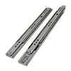 Furniture Hardware 53mm 3-fold Full Extension Soft Close Telescopic Drawer Slides