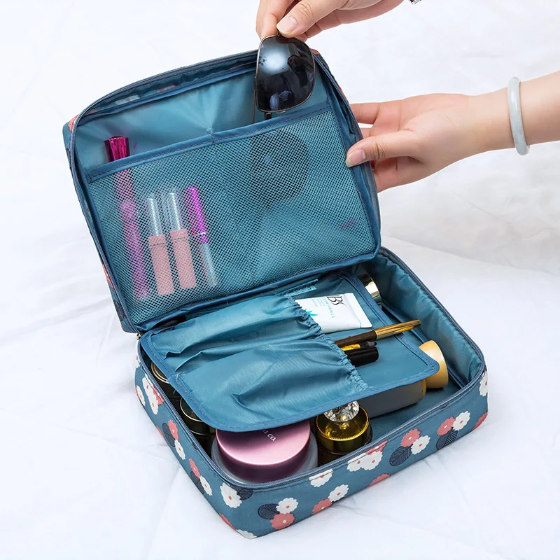 multi-functional cosmetic bag waterproof travel makeup cosmetic case bag