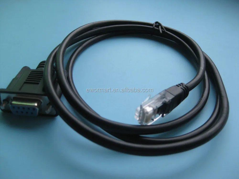 Rj45 To Db9 9-pin D-sub (db-9) - Female Cab-console-rj45 Cable For ...