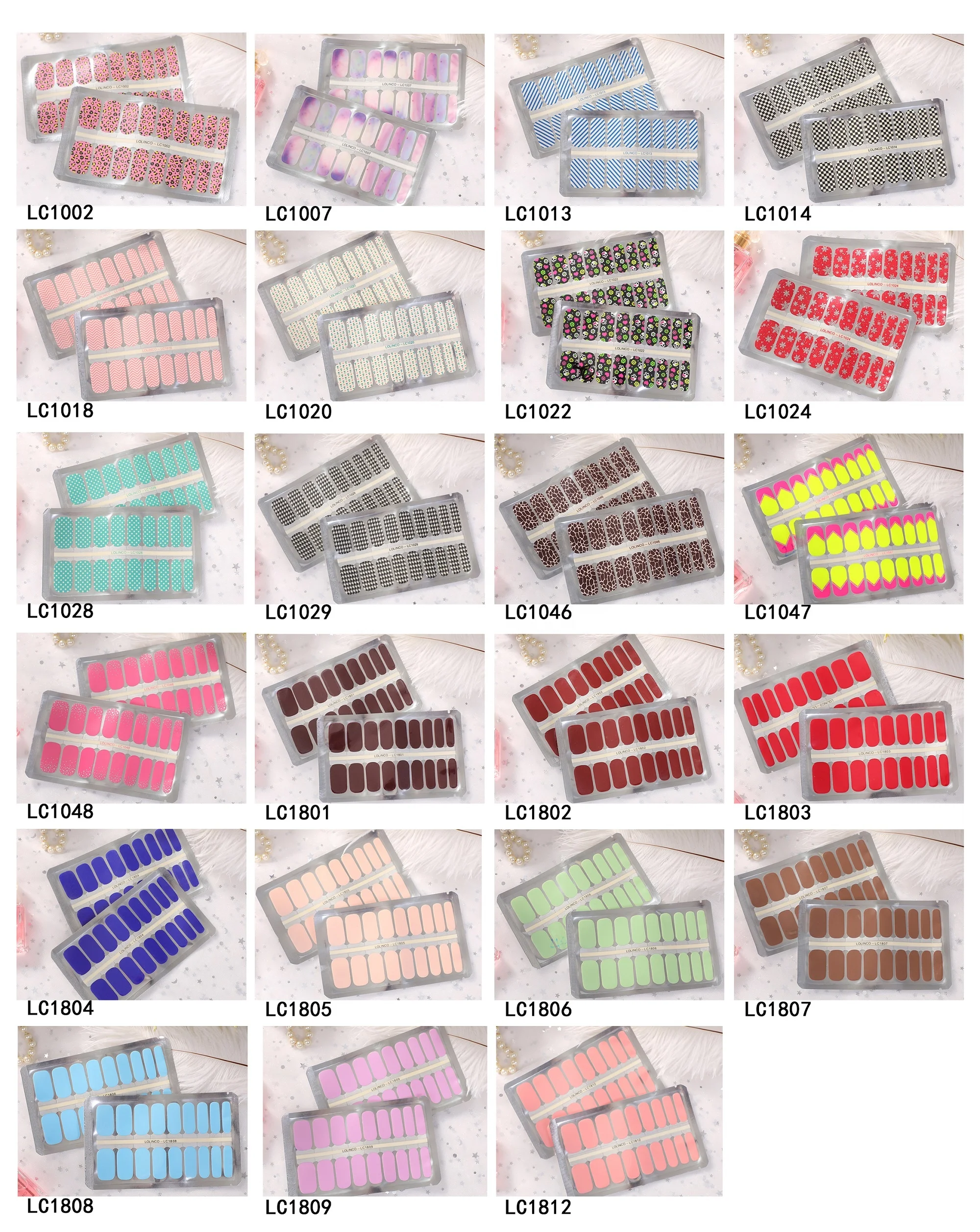 long lasting nail stickers