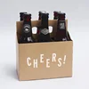 Factory Directly Supply cheap custom packaging box glass bottle carton