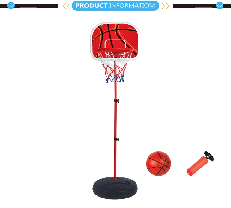 Kids Hoop Backboard Portable Basketball Pole Height - Buy Basketball ...