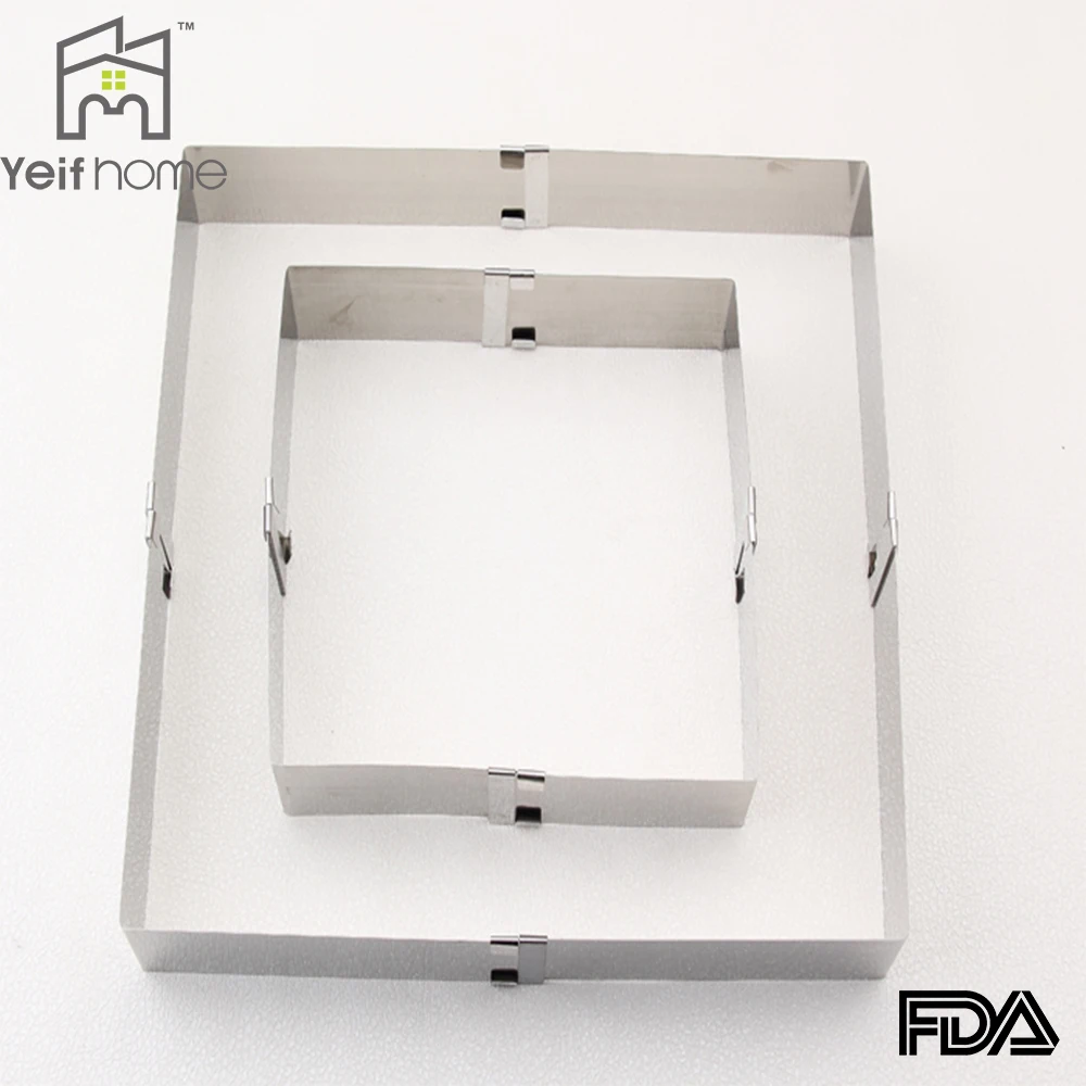Recyclable Stainless Steel Flower Cake Mold