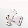 Promotion Free Logo Custom Print Usb Memory 2 GB Metal Key Usb Flash Drive