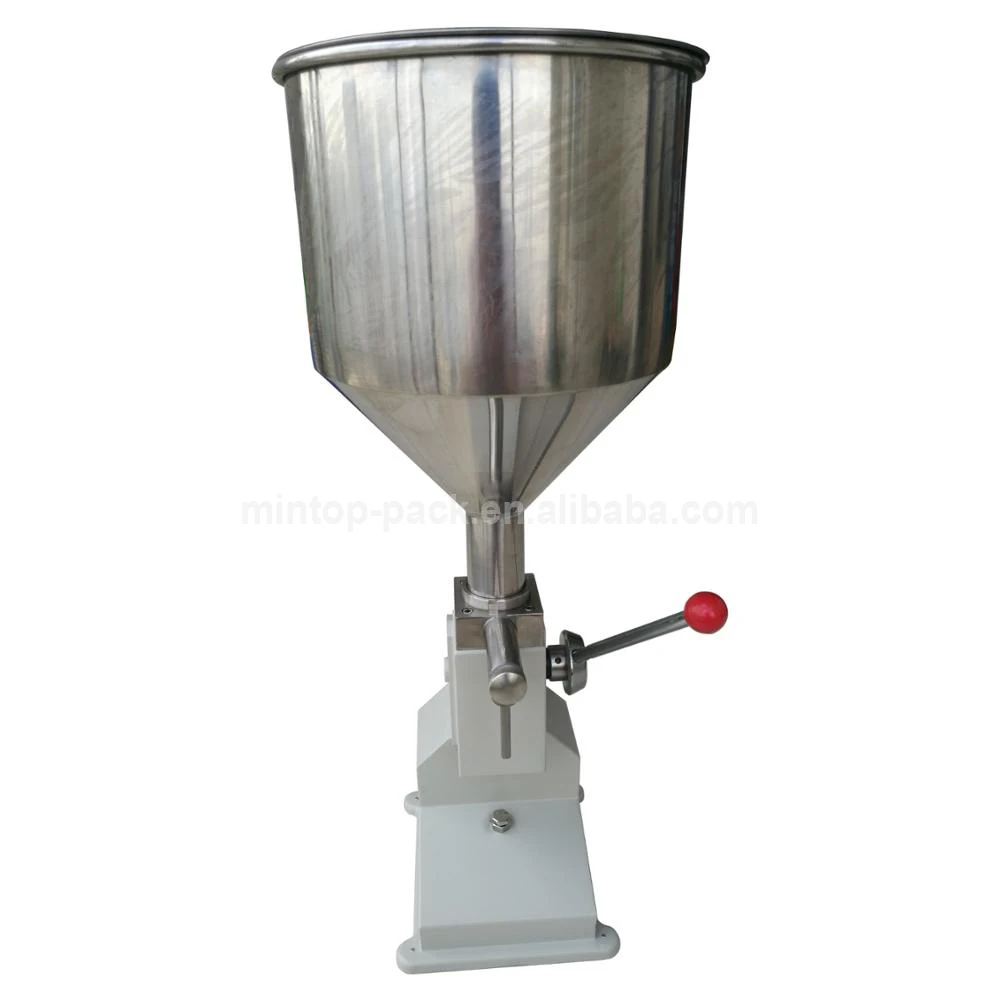 
Small production machinery 5-50g Manual cream/honey filling machine 