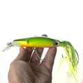 Colorful Lifelike Fishing Squid Lure 1Pcs lot Sea Fly Fishing Minnow Hard Bait Crank Bait Fishing