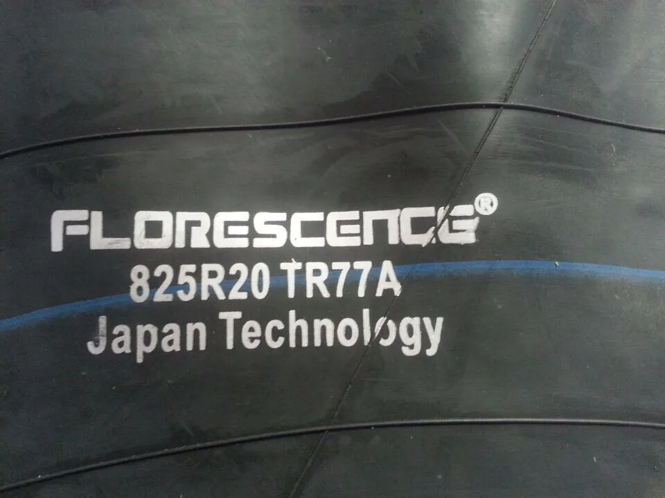 Florescence Semi Truck Tire Inner Tubes 8.25r20 82520 Butyl Inner Tube