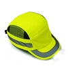 Custom CE EN812 safety bump cap in safety helmet ,reflective helmet with led lights,industrial baseball bump cap hard hat