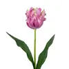 24.5"H Artificial Parrot Tulip Flower, Tulip Flower Decoration, Real Parrot Tulip Flower Stem