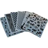 Plastic crafts custom design embossing folder paper making embossing folder for DIY