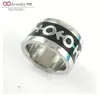 Permanent Finger Ring Stainless Steel Index With Ce Certificate