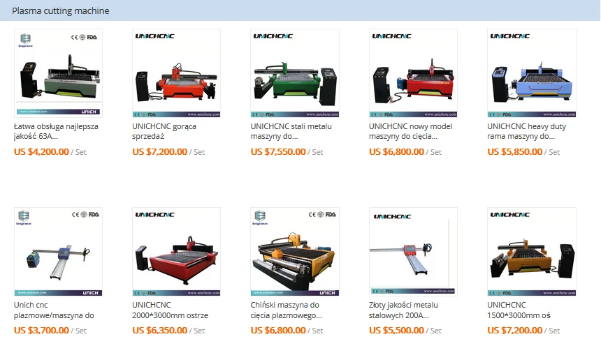 gold quality huayuan source plasma metal cutting machine