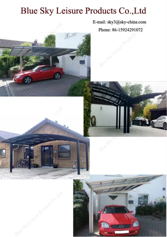 high quality steel frame portable carport with