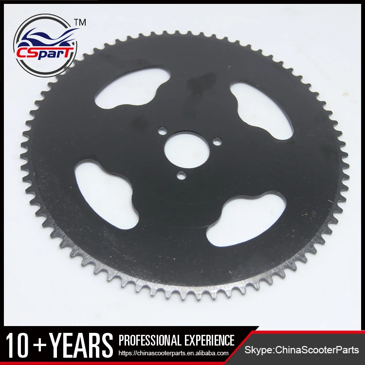 54 64 74 Tooth 54T 64T 74T T8F 26MM Rear Sprocket for Mini Moto Pocket