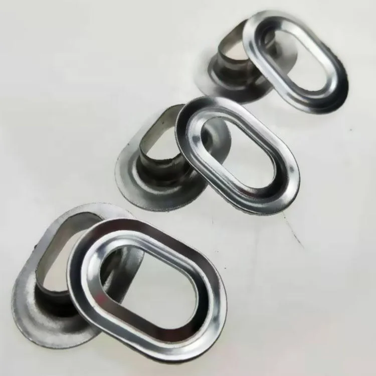 - High quality cheap 8mm pneumatic shoe ring metal eyelet for shoes garment