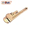 hot selling products ; oem forging hand tool ; explosion proof american type Beryllium Copper pipe wrench