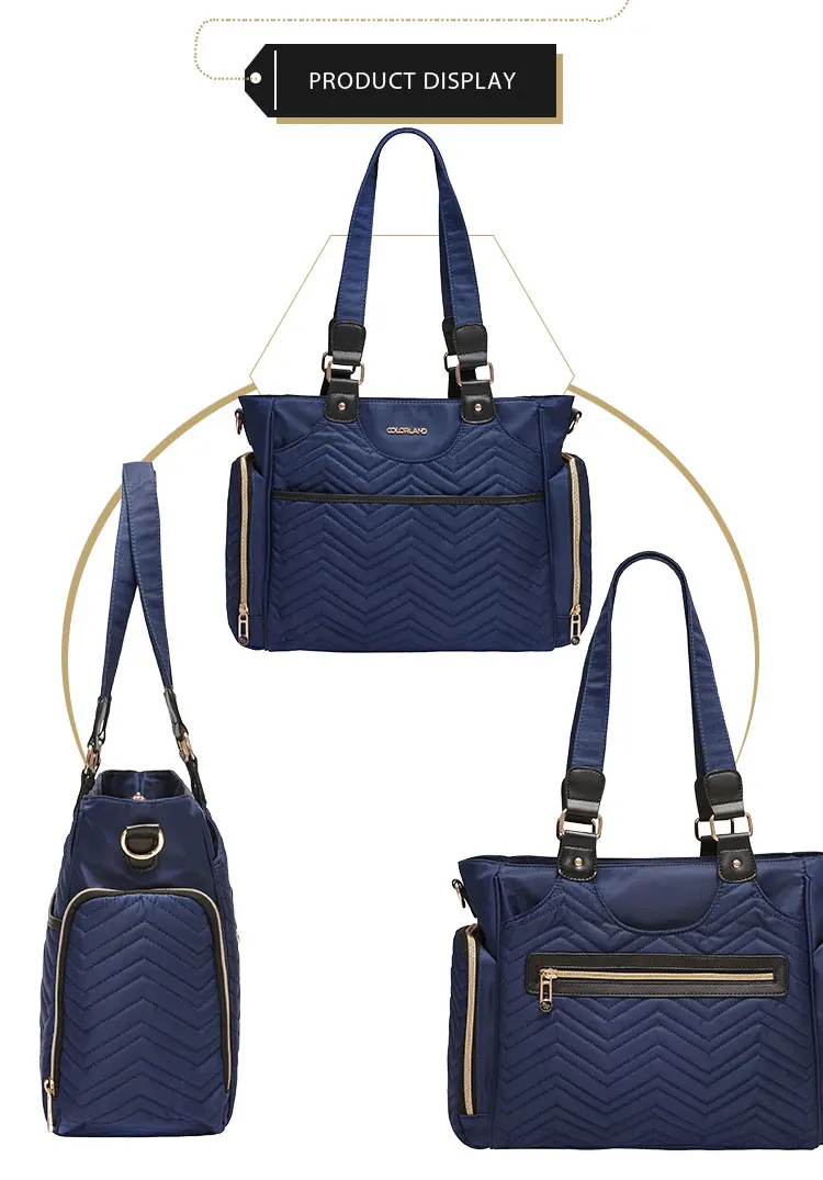 quilted baby changing bag