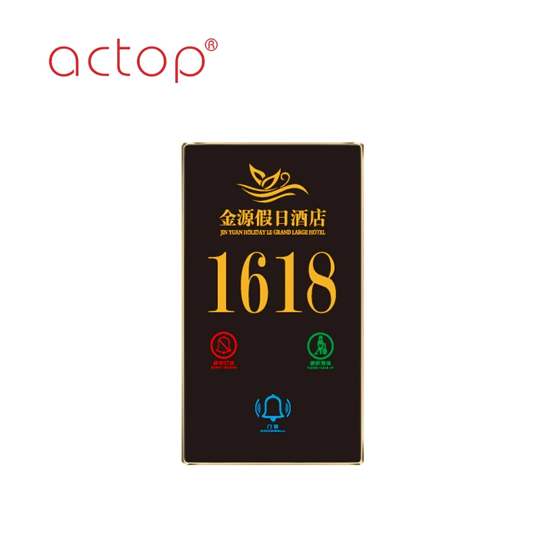 room number door plate