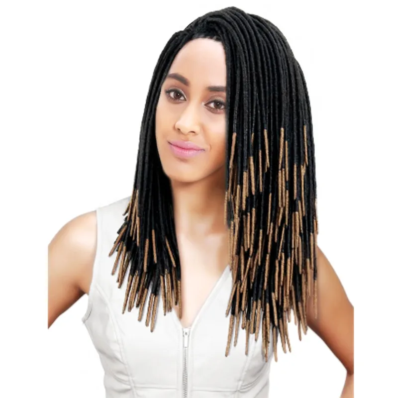 Noble Deep Wave Synthetic Hair Weave Bundles 20 Inches 85g