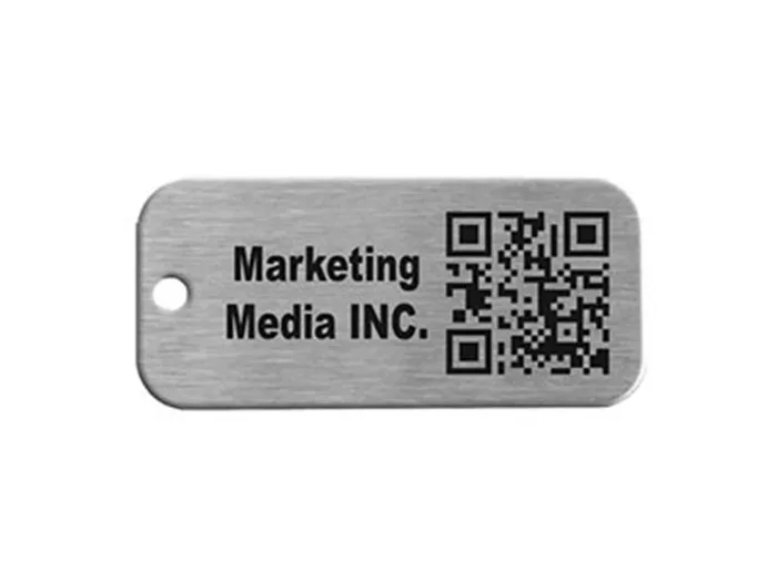 Custom Logo Dog Metal Tags With Barcode Buy Dog Metal Tags,Barcode