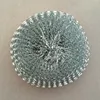 kitchen cleaning AISI 410/430 stainless steel pot scourer / sponge scourer / stainless steel wire scrubber