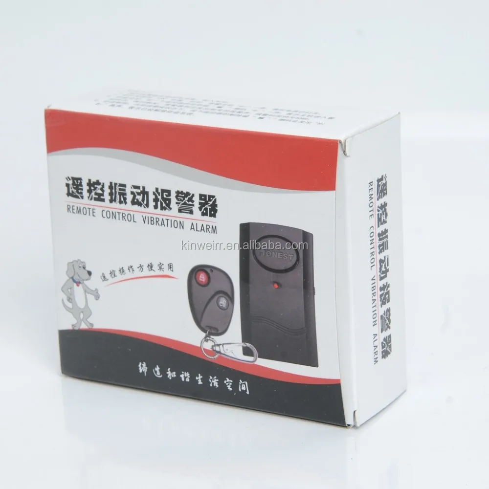 Anti Theft Burglary Security Wireless Vibration Sensor Detector Alarm