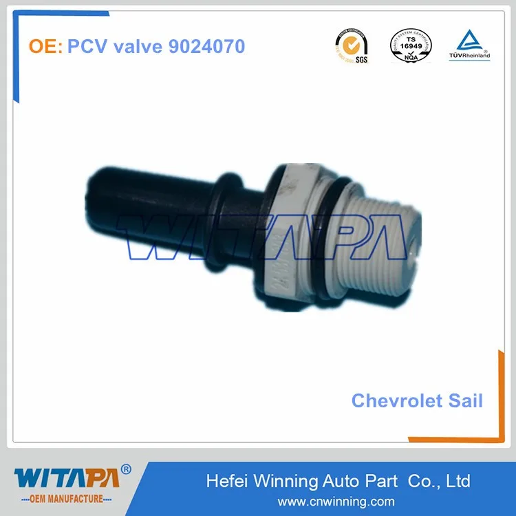 High Quality Chevrolet Sail Spare Parts 9024070 Auto Pcv Valve From