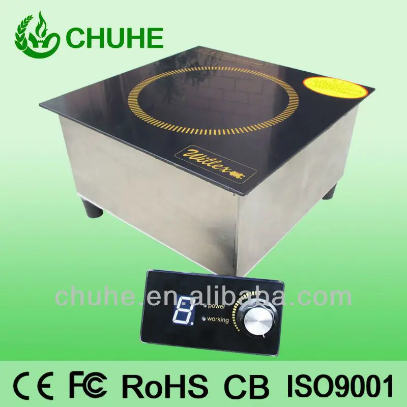 Embedded microcomputer induction cooker
