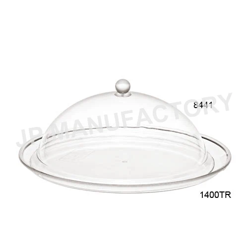 High Quality Transparent Surface Acrylic Dome Food Cover For Restaurant