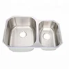304 stainless steel material undermount vessel kitchen sink