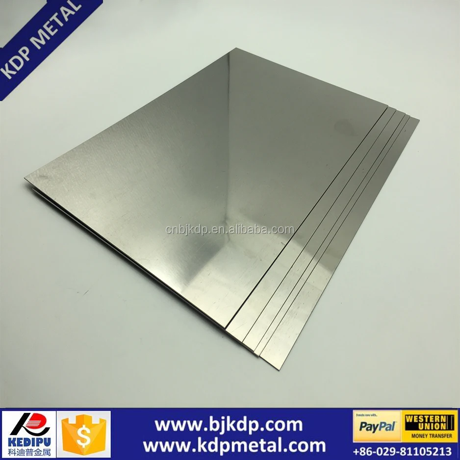 Annealed Pure 99.95 Tungsten Sheets/ Tungsten Plates For Sale Buy