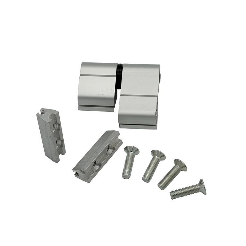 Set of 2 Aluminum Butt Weld Hinges