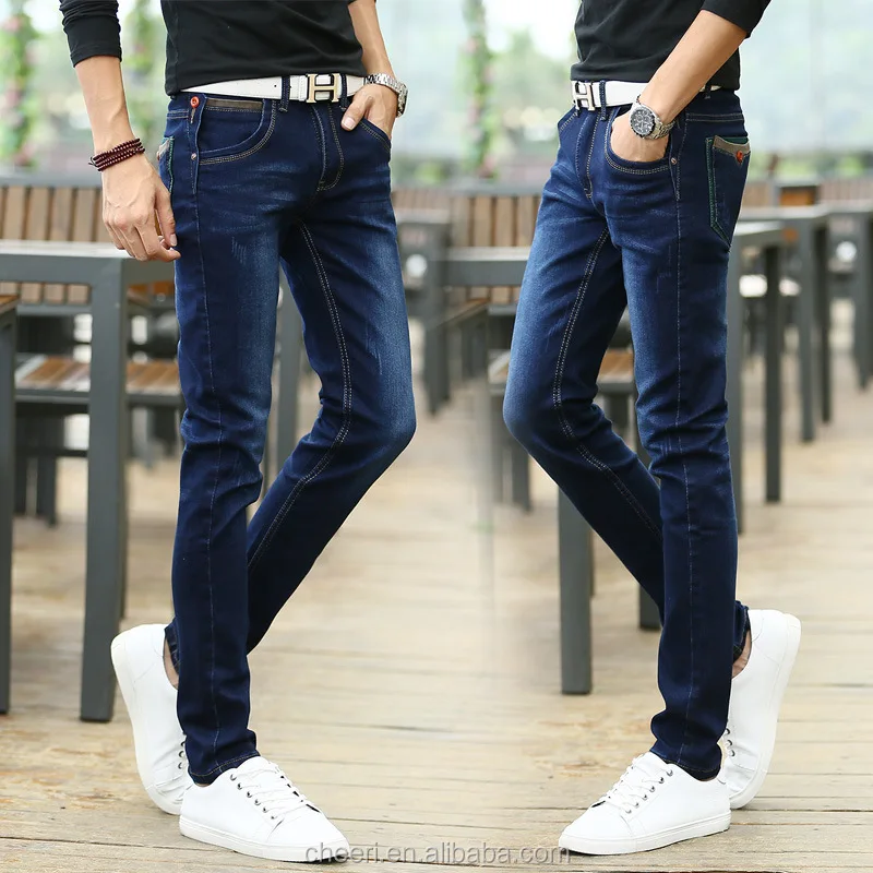 2017 Bulk Wholesale Cheap Good Quality Fashion Long Denim Jeans Men ...