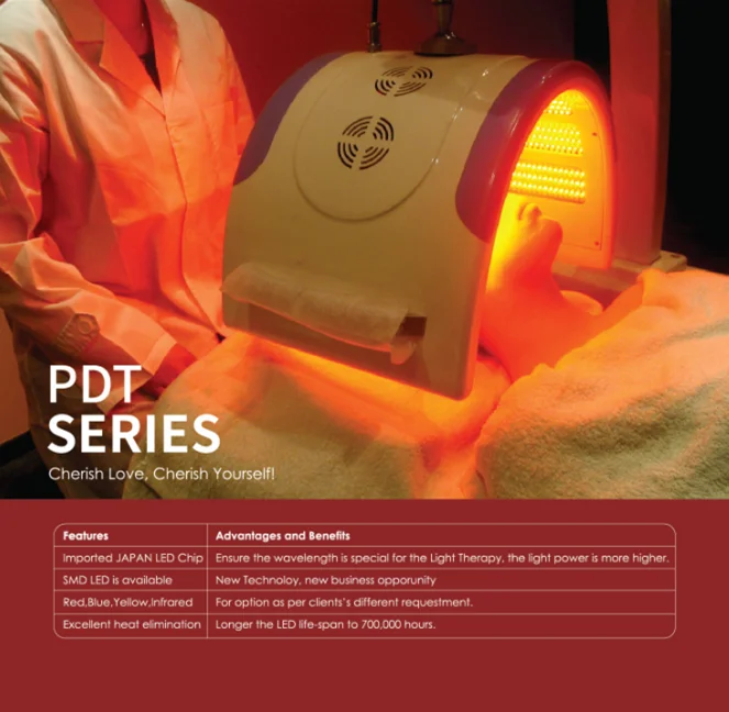 pdt led machine SKIN REJUVENATION beauty equipment folding L600 phototherapy medical machine