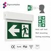 Alibaba Express Ceiling Recessed Mounted LED Emergency Light Exit Sign, Led Fire Safety Exit Sign