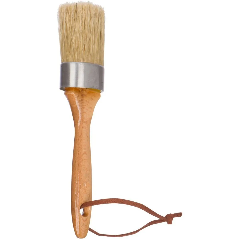 1 Inch,2 Inch,Pure Bristle Chalk Paint Brush Wax Round Brush Buy Pure