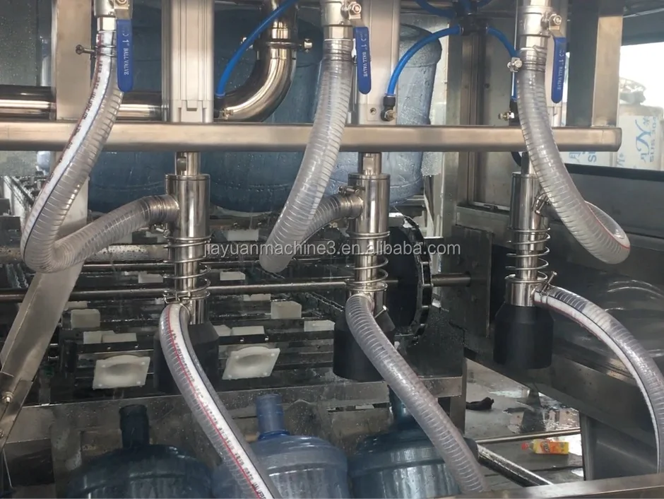 5 Gallon 20 Liter Water Bottle Filling Line / Filling Capping Machine