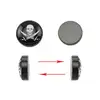 fake ear stretchers, fake skull plug earrings for men, magnetic ear earring plugs ear tunnel