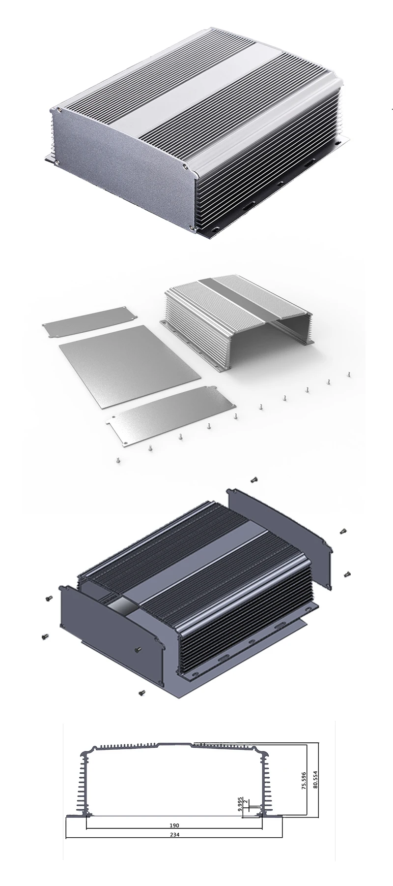 magnetic field strength tester enclosure