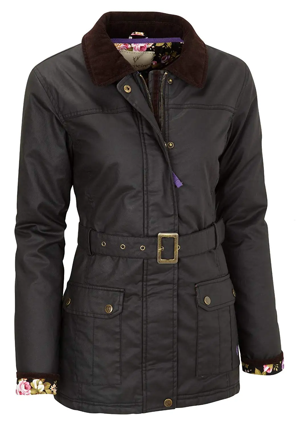Smart Range Womens Arrival Leather Jacket Black Rub Off Wax Biker Style 4569